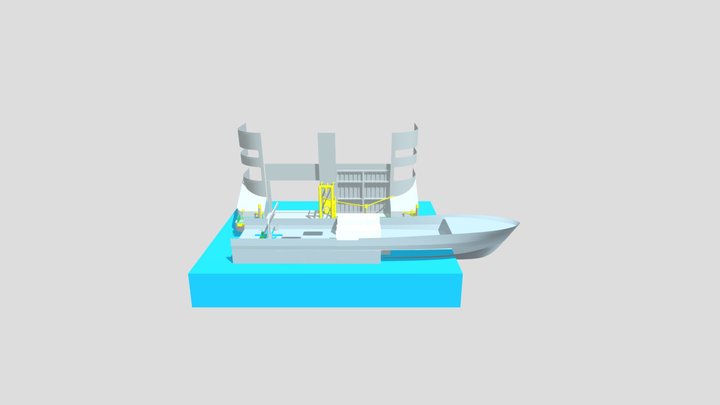 Boatlanding_Kraanaga_Reimport 3D Model