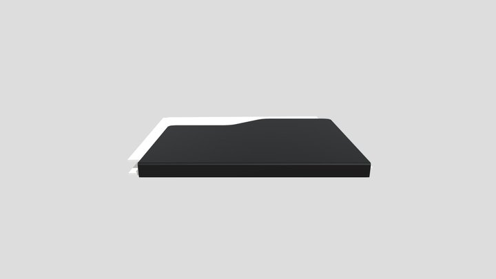 (Free) Low Poly Document File Folder - Red – Free 3D Model STL
