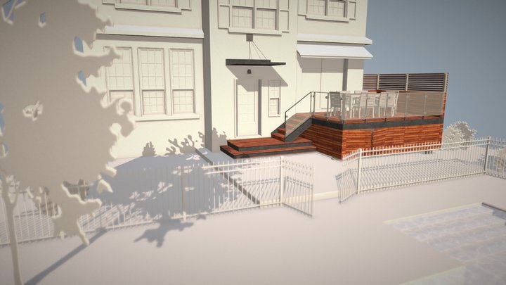 Terrace 3D Model