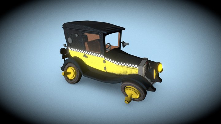 Car-toon 3D Model