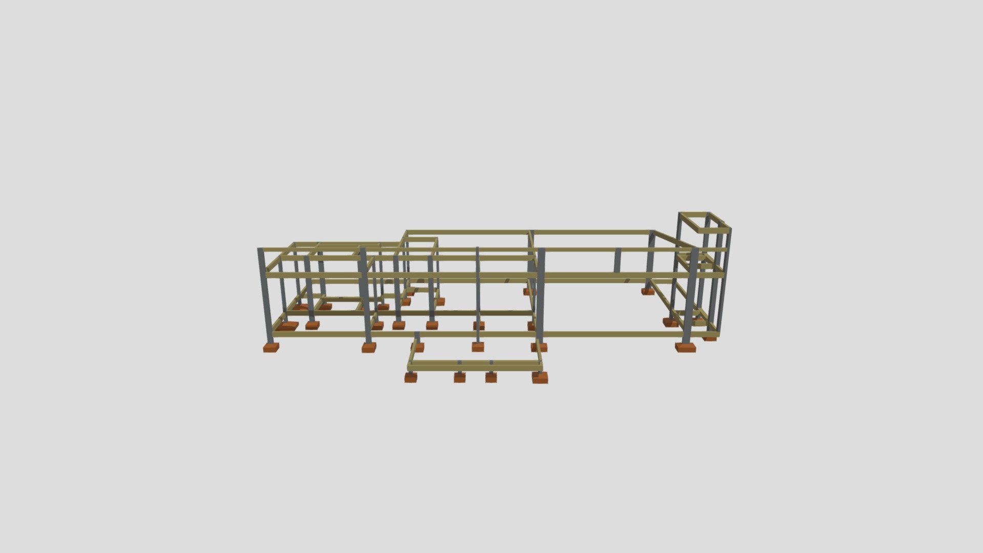 CANTINA MARCAO - 3D ESTRUTURAL