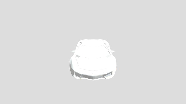 Lambogini aventador 3D Model