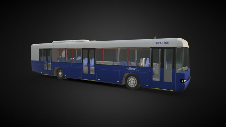 Bus 3D Model