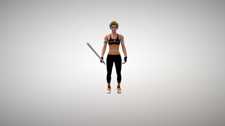 Mujer Bodytech 3D Model