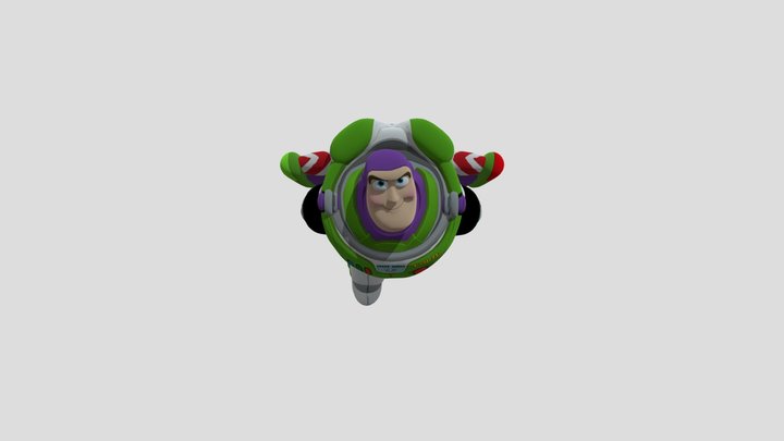 Buzz Lightyear Balloon 3D Model 3D Model