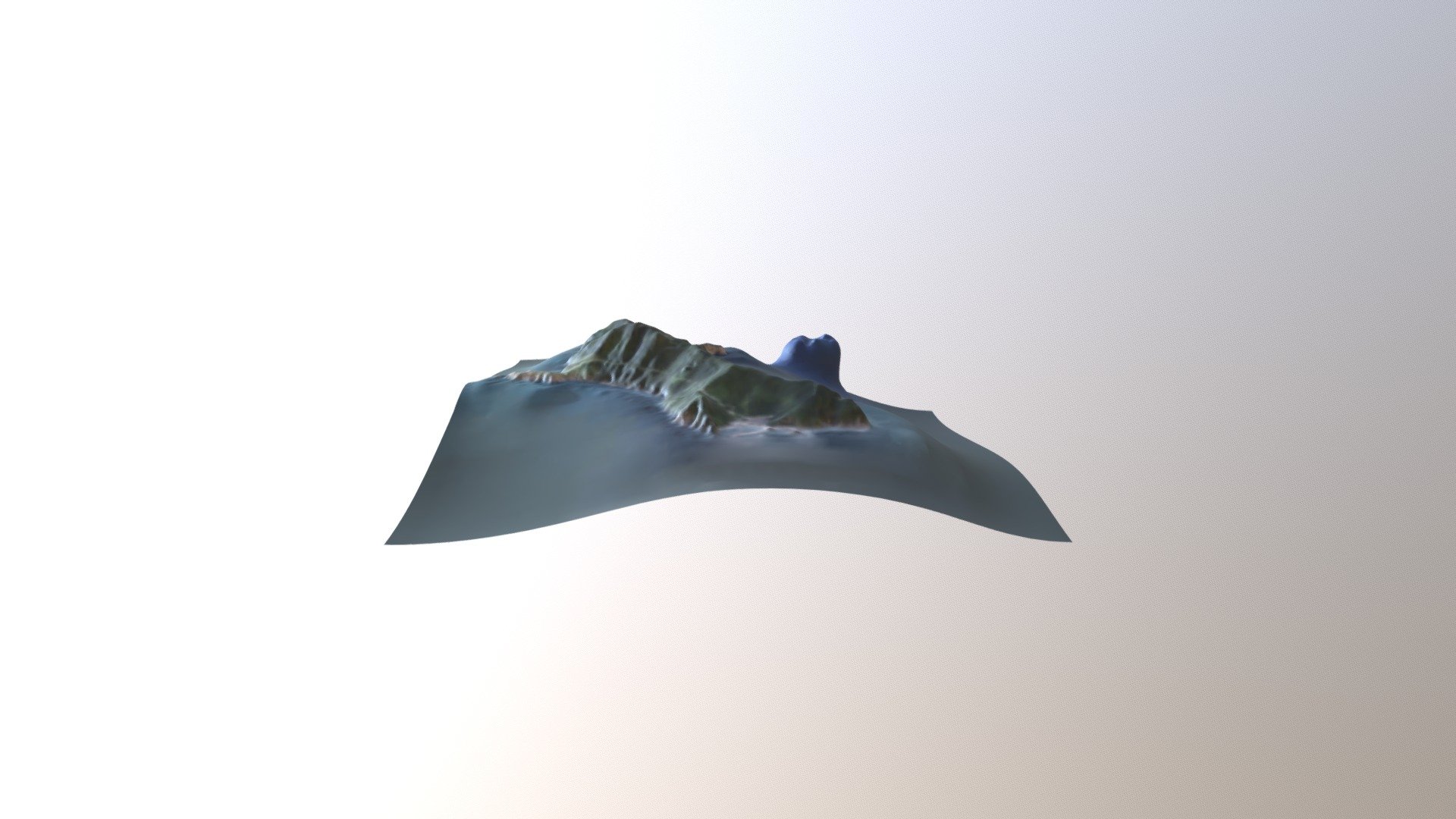 Island - 3D model by y-o-o-n [aa576b8] - Sketchfab