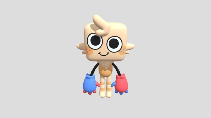 goob-official-dandys-world 3D Model