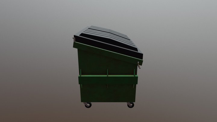 Trash Can 3D Model