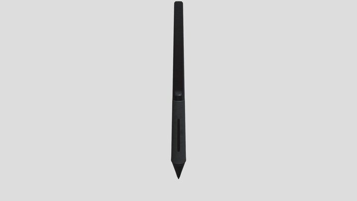 Pencil From A Huion Inspiroy H610PROV2 3D Model