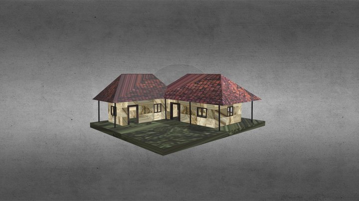House modle lowpoly 3D Model