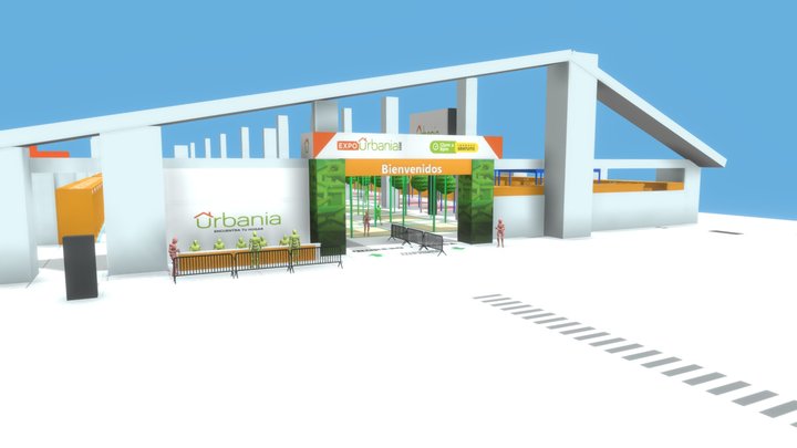 ExpoUrbania2023 Animado 3D Model
