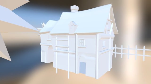 Medieval Hause 3D Model