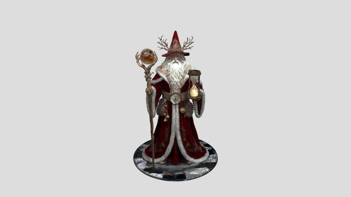 Timekeeper Wizard 3D Model