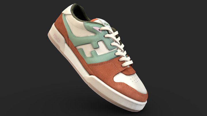 FENDI_Shoes - copy 3D Model