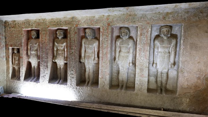 Mastaba Of Idu, Giza Egypt 3D Model