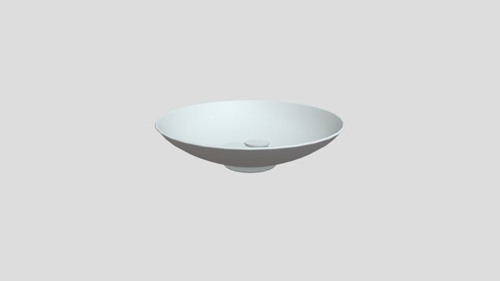 Schaal met hostie 3D Model
