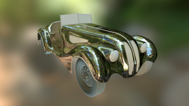 1940 BMW 328 [WIP] 3D Model