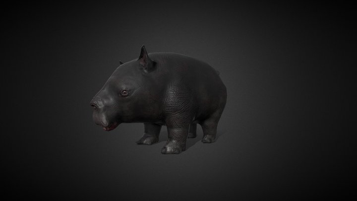Alien Pig 3D Model