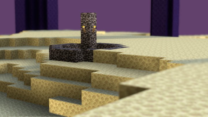 The End (Minecraft) 3D Model