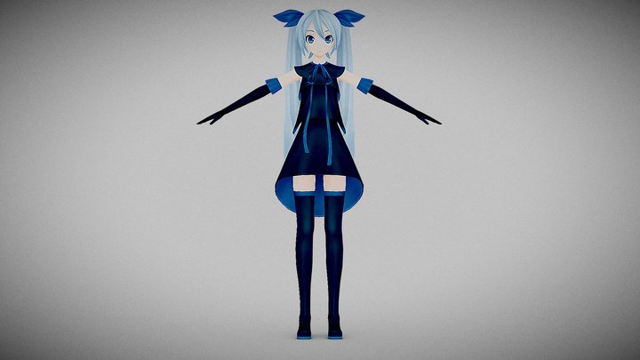 Envy Miku (Project DIVA X) – Free 3D Model STL