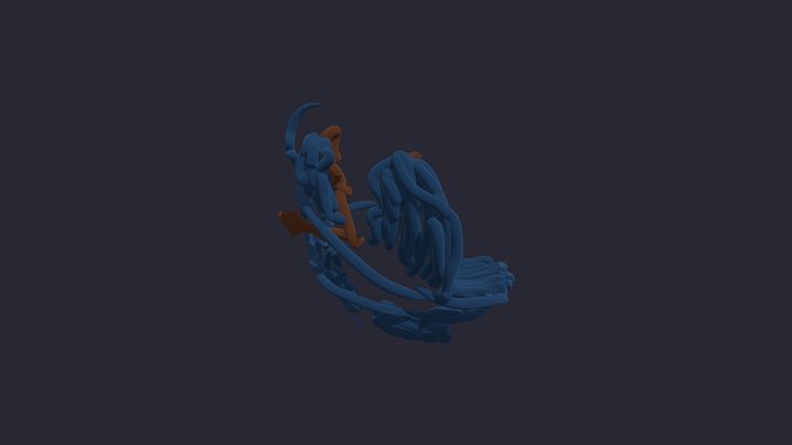 KA Oekraïne dorp Plattegrond 3D Model