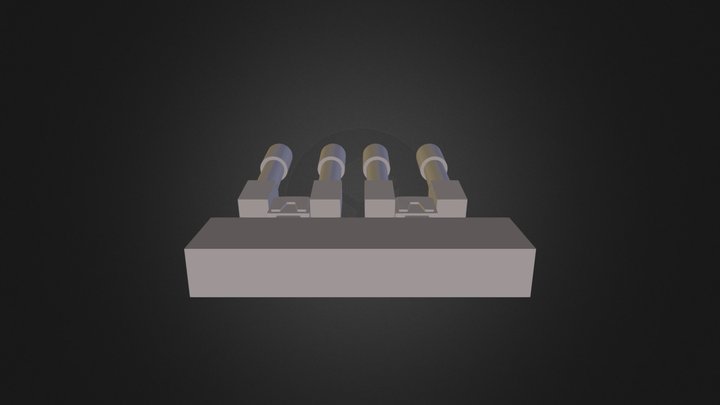 Heragul Anti-Fighter Frigate Weapons - Kalidasia 3D Model