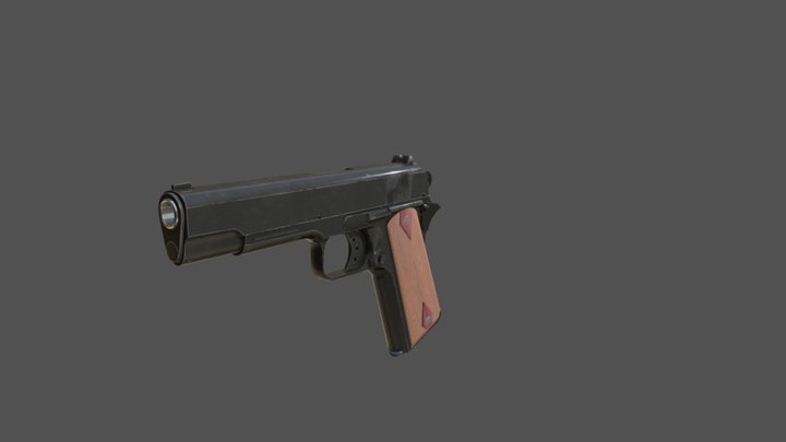 Colt 1911 - 3D Model by FIRA