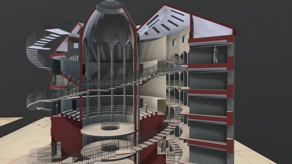 Panopticon: A Round Prison