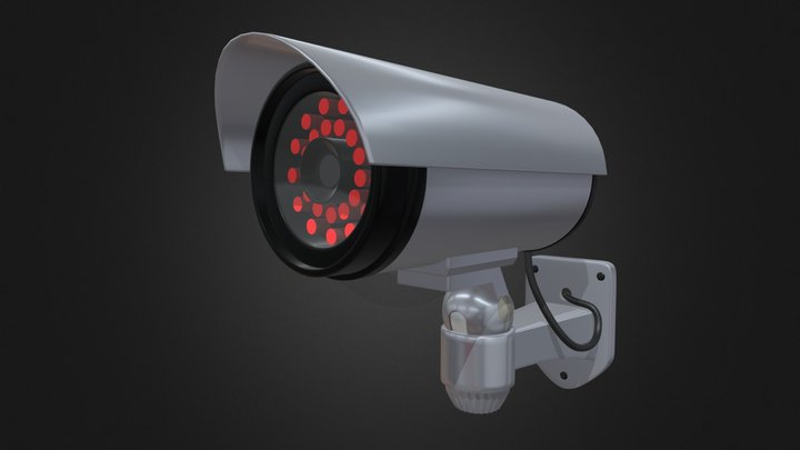 CCD camera 3D Model
