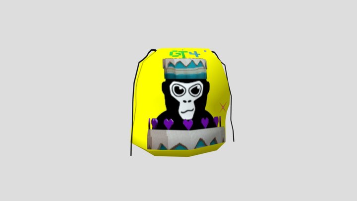 Gorilla Tag Merch Bag – Kostenloses 3D-Modell STL