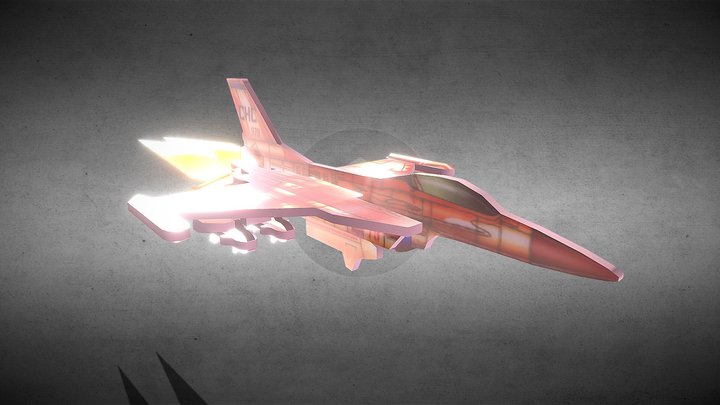 AFPS-F-16 3D Model