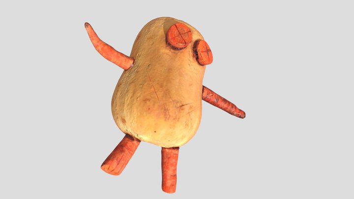 Fernandez_Gourd Baby 3D Model