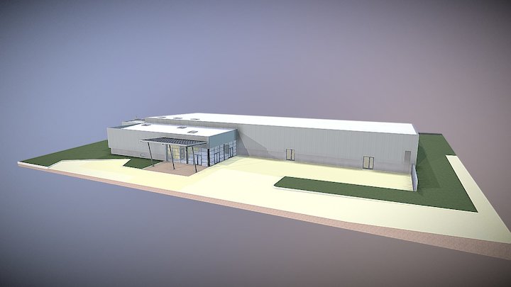 Bâtiment Modélisé 3D Model