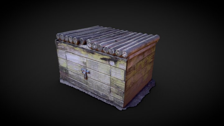 Rural uility box 3D Model