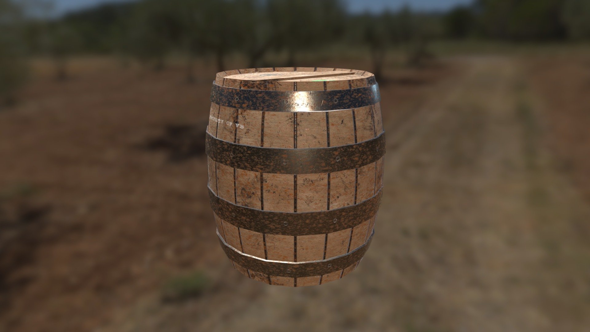 Old VB Rustic Barrel - 3D model by cenna1 [aa63d36] - Sketchfab