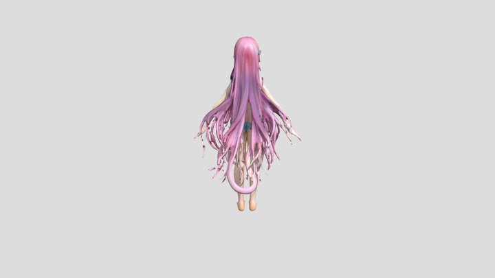 Anime Figure 3D Model