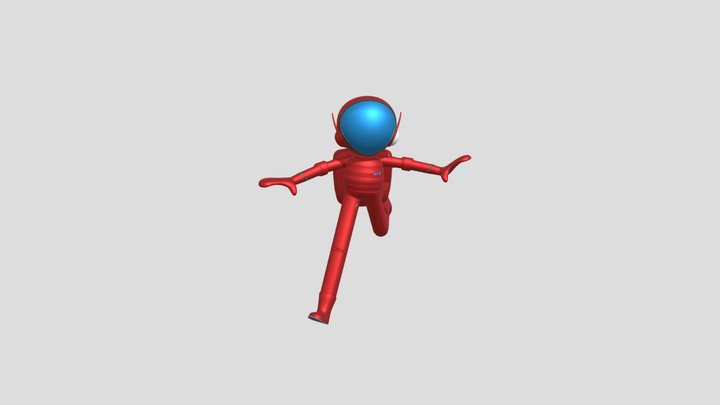 AMOGUS RTX ON 3D Model