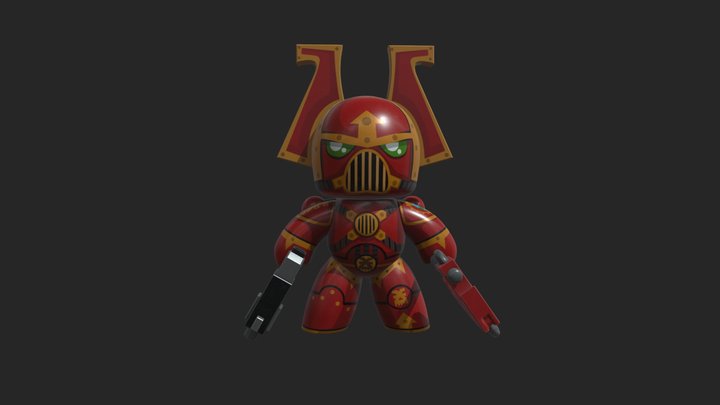 Mighty Muggs - World Eaters 3D Model