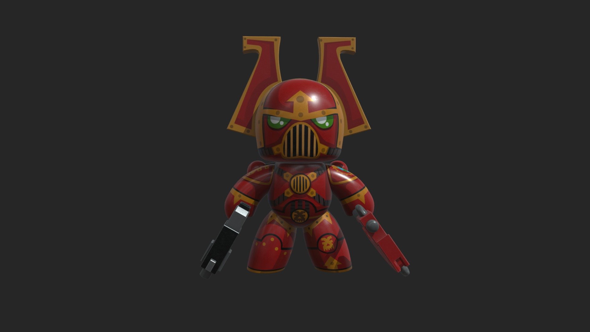 Mighty Muggs World Eaters 3D model by Jerodez [aa657eb] Sketchfab