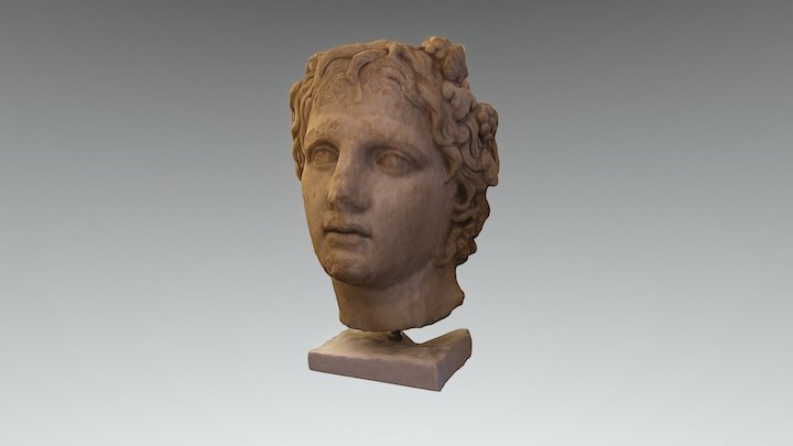 Testa di Dioniso, modello 3D 3D Model