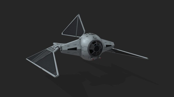 Tie - Glider 3D Model