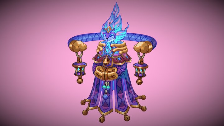 Guardian of Overcoming 3D Model