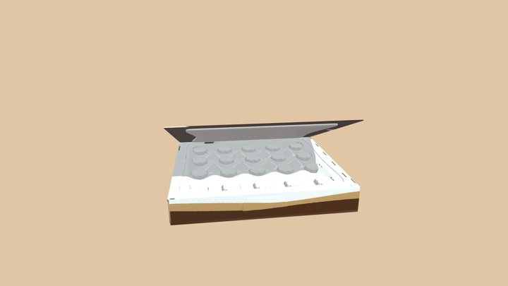 Modelo 3D_ Caja 3D Model