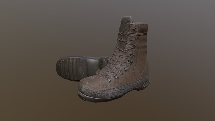 Dirty Boots – Free 3D Model STL