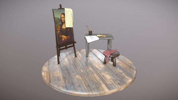Da Vinci workshop 3D Model