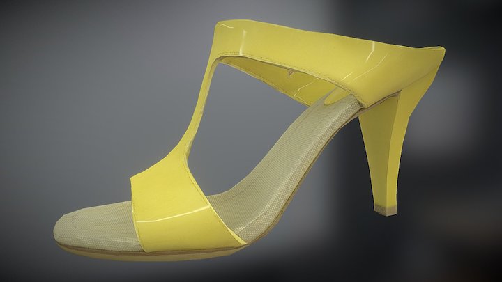 Shoe 1 -Women's shoes 3D Model