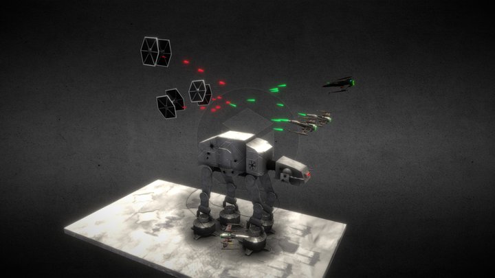 Star Wars V 3D Model