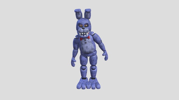 unwithered bonnie 3D Model