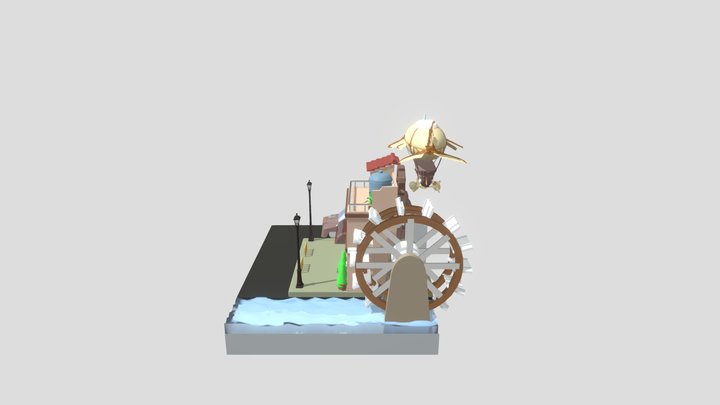 La Brume Showcase 3D Model