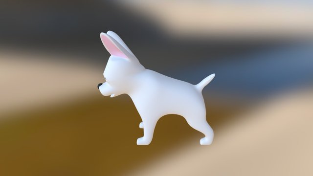 Dog 3D Model